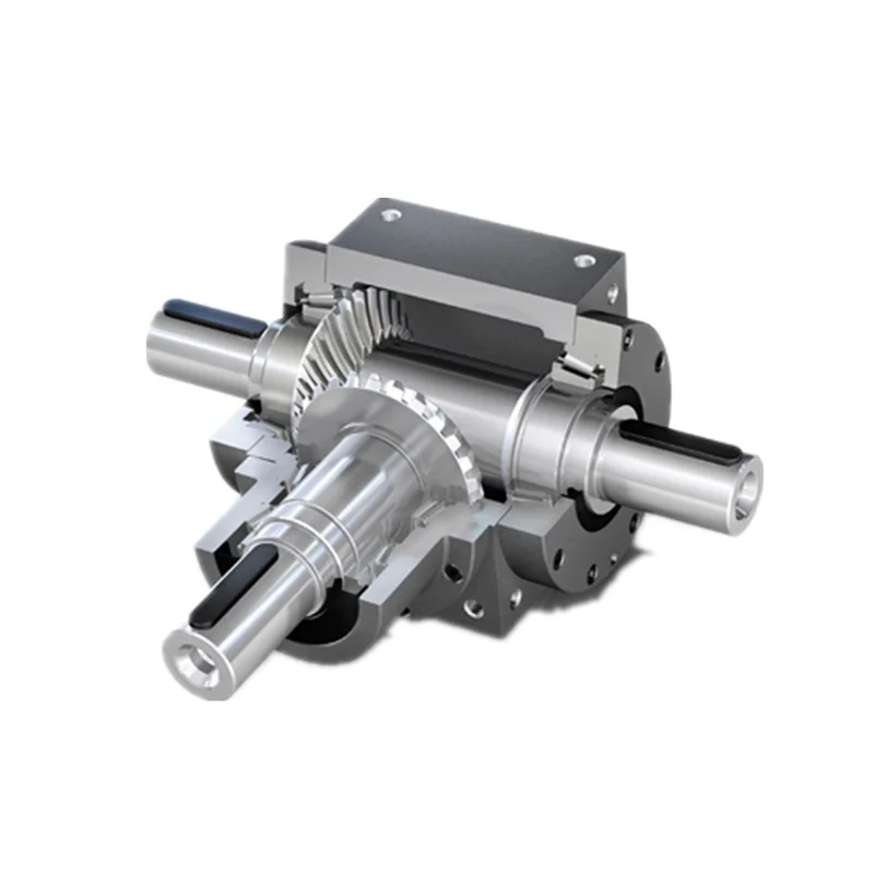Mini Speed Reducer Bevel Gear Gearbox Steering