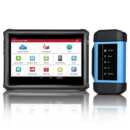 Диагностический сканер LAUNCH X431 HD iii для тяжелых грузовиков с V + pro3 PAD II Android HD3