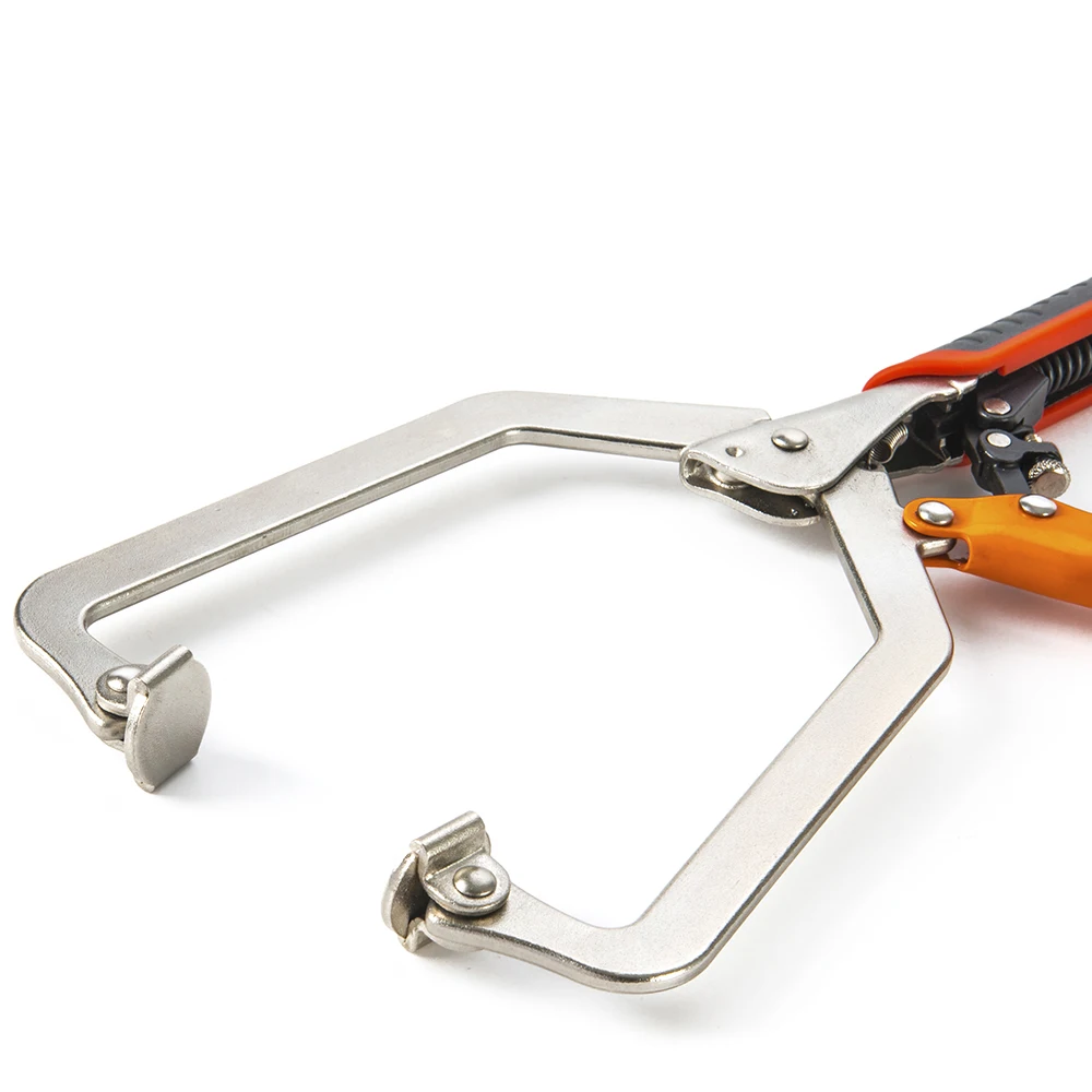 19inch quick released wood working c-type clamp self adjustable welding vise grip locking pliers