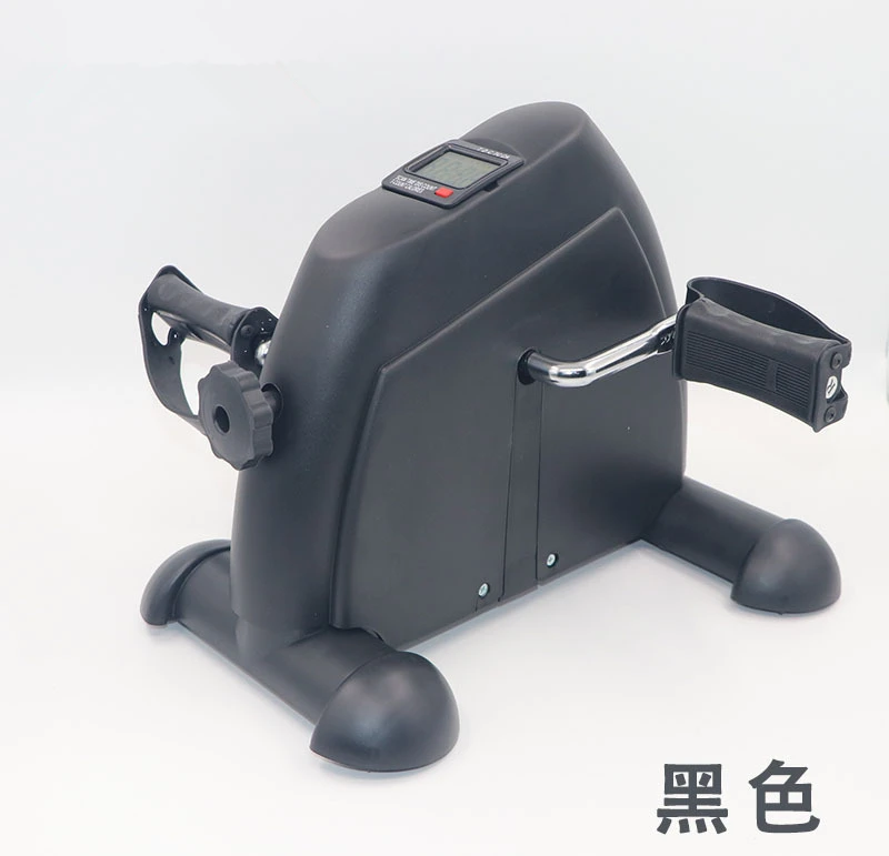 Mini Folding Exercise Bike Indoor Leg Trainer with Foot Exercise Pedals Portable Step Platforms for Home Workouts