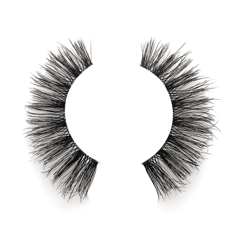 Easy Wear high quality  and custom packaging wholesale price fake eyelashes faux mink lashes hand made eyelashes