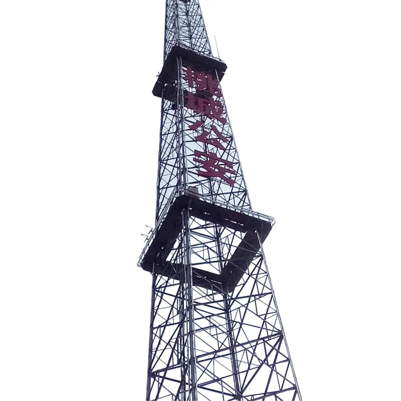Телекоммуникационная башня для мобильного телефона, 30 м 40 м 45 м 4G горячеоцинкованная