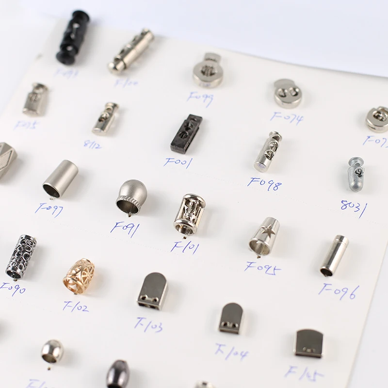 
stoppers toggle-cord-locks drawstring lock metal-all metal cord stopper 