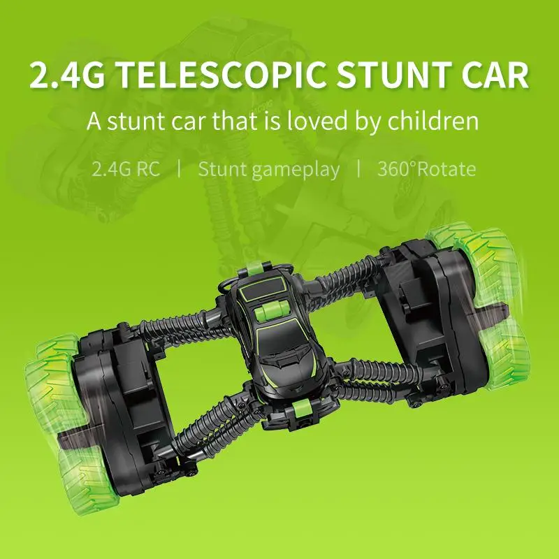High Speed Rc Drift Car Racing Radio Remote Control Telescopic Stunt Car Vehicle Rc Toys