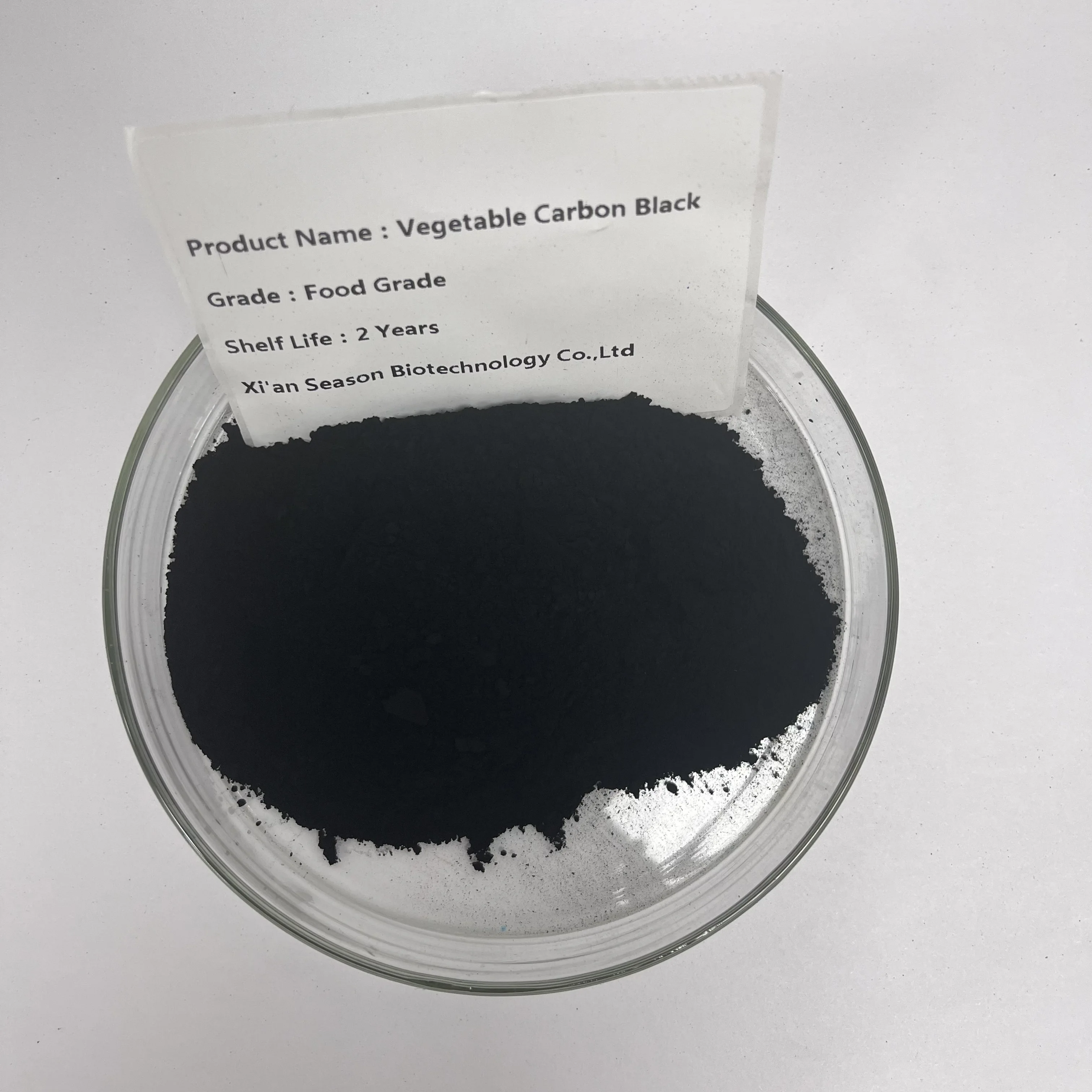 Food Grade Black Pigment Vegetable Carbon Black Powder