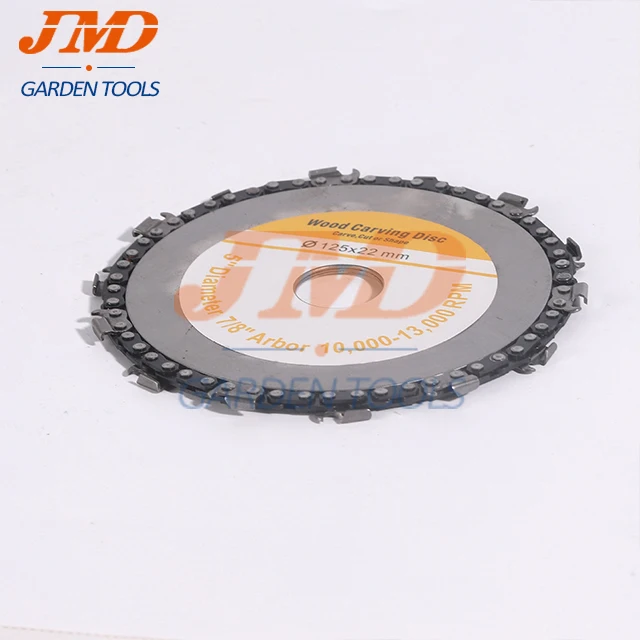 Wood Cutting Circular Disc Angle Grinder 5 inch 14 tooth chain Circular Saw Blade Special Multifunctional Circular Saw Blade