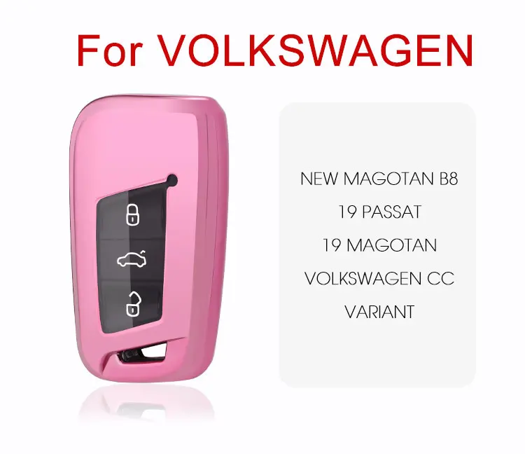 Чехол для ключей Volkswagen New MAGOTAN B8 19 PASSAT CC чехол автомобильных защитный из ТПУ