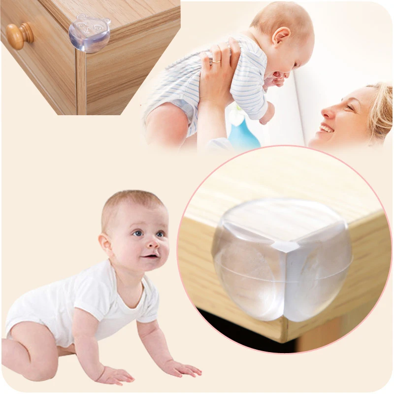 
AliGan baby protector Baby anti-collision angle safety corner proofing corner edge protector Desk Corner Cover With 3M Tape 