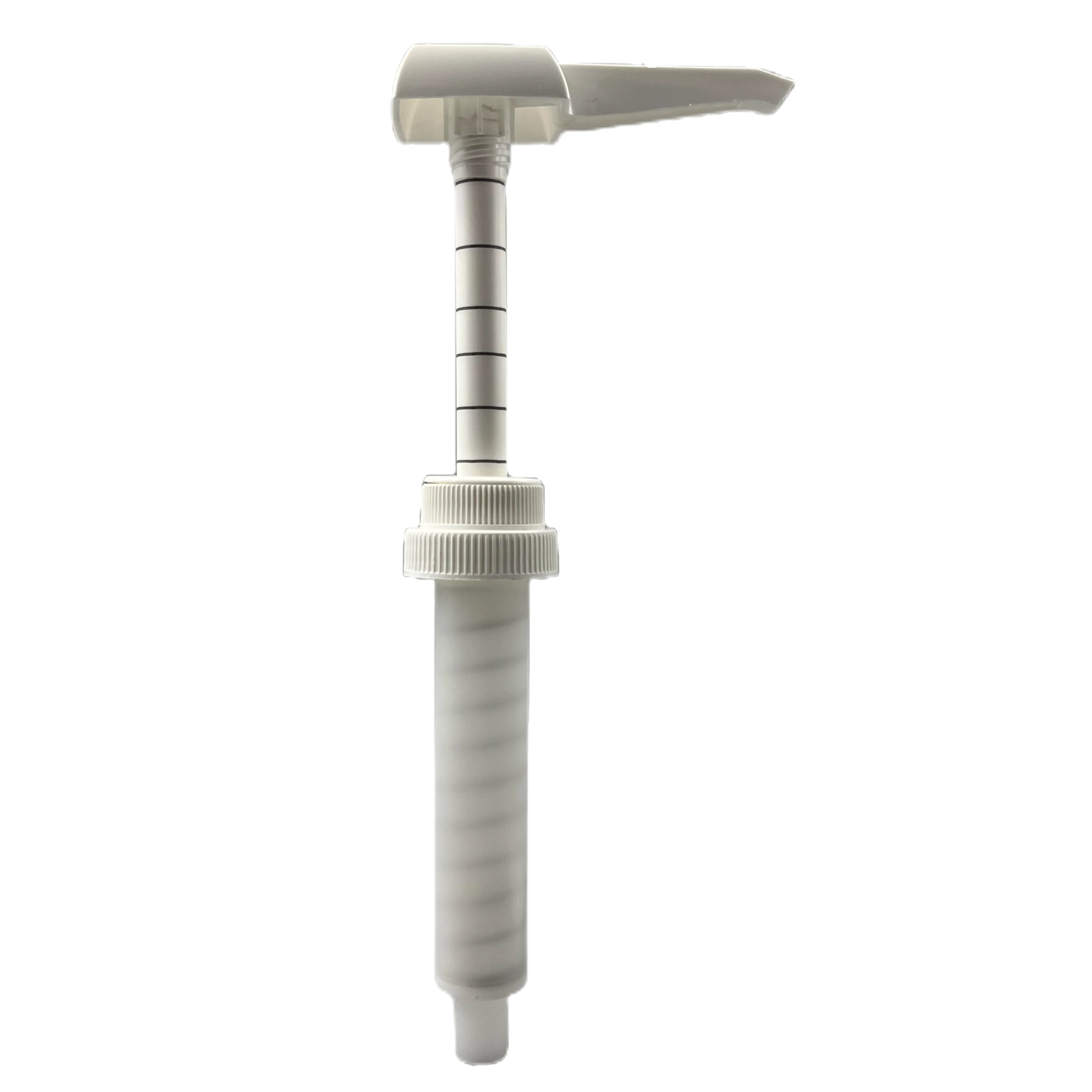 Multifunctional food grade 38/410 gallon syrup pump dispenser with scale, can be used in coffee shops, food stores