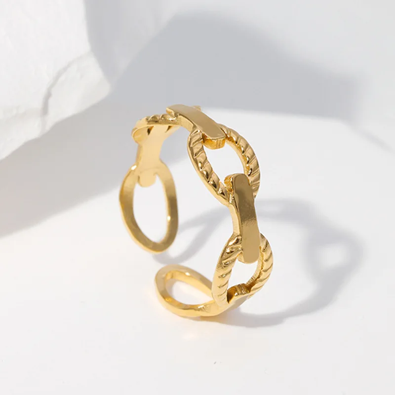 Mix Items Offer Gold Silver Enamel Rings Stainless Steel Stainless Steel Fine Rings As Gift NS1810103