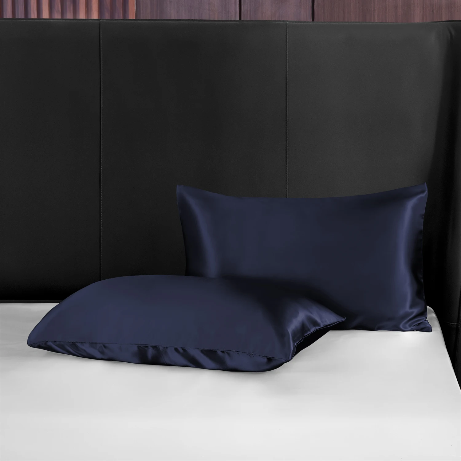 Solid colored pillowcase, silk ,satin, satten,fine and comfortable touch, custom size, embroidered LOGO.