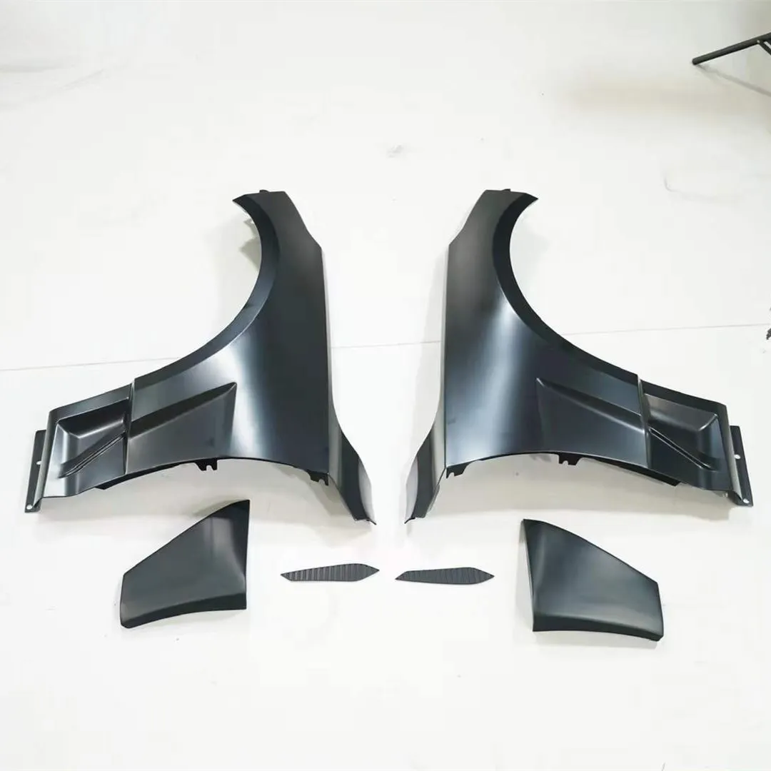 Car Fenders For Cadillac CT5 2020-2023 Car Side Spoiler A Pair Upgrade Black Wing Style Auto Parts Body Accessories