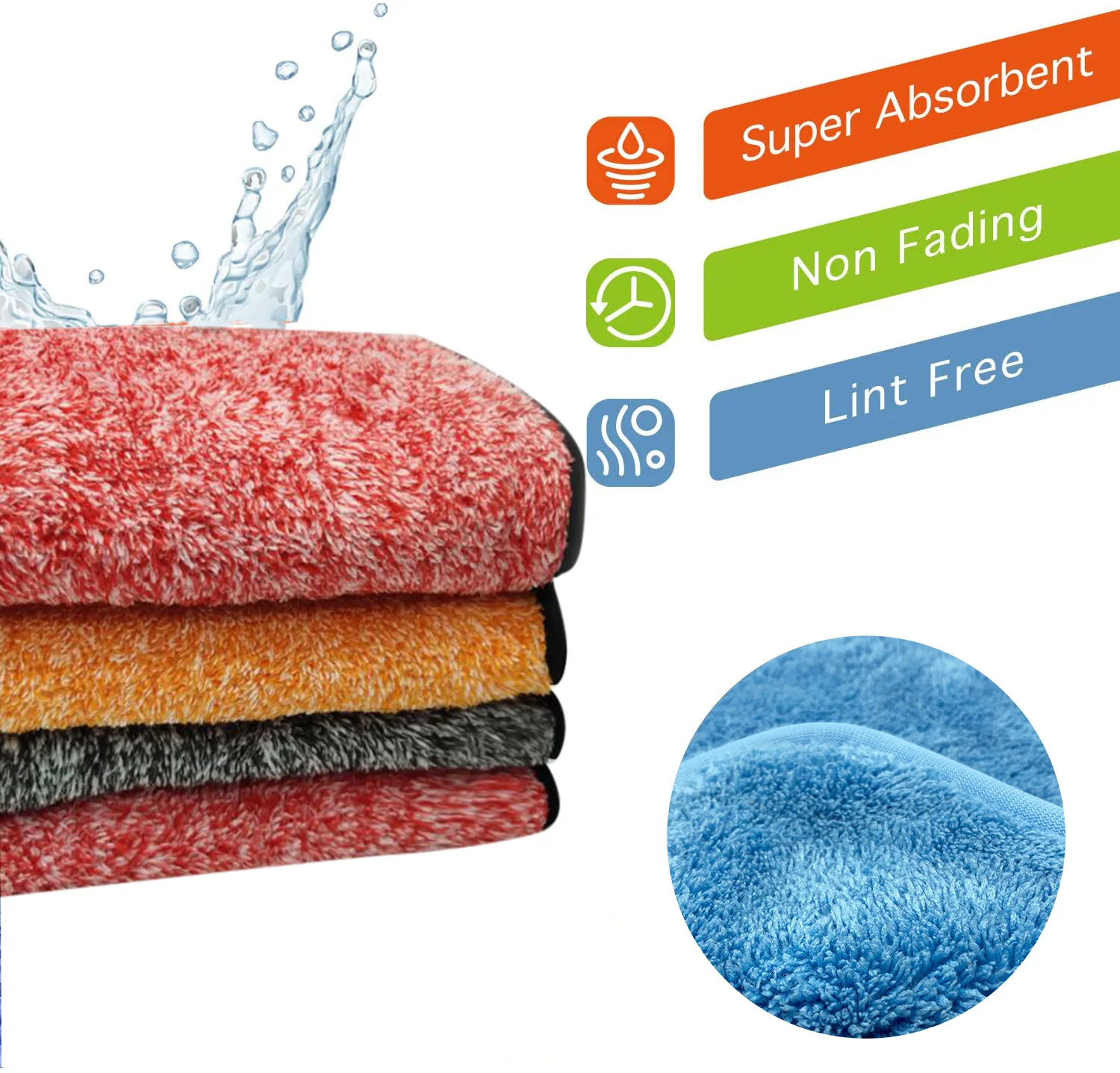 scrub daddy towel for car coral fleece compressed towelcoral fleece towel set Car Washer