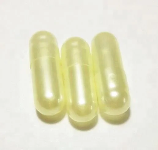 Colorful Silver Gold Empty Gelatin Metallic Capsules