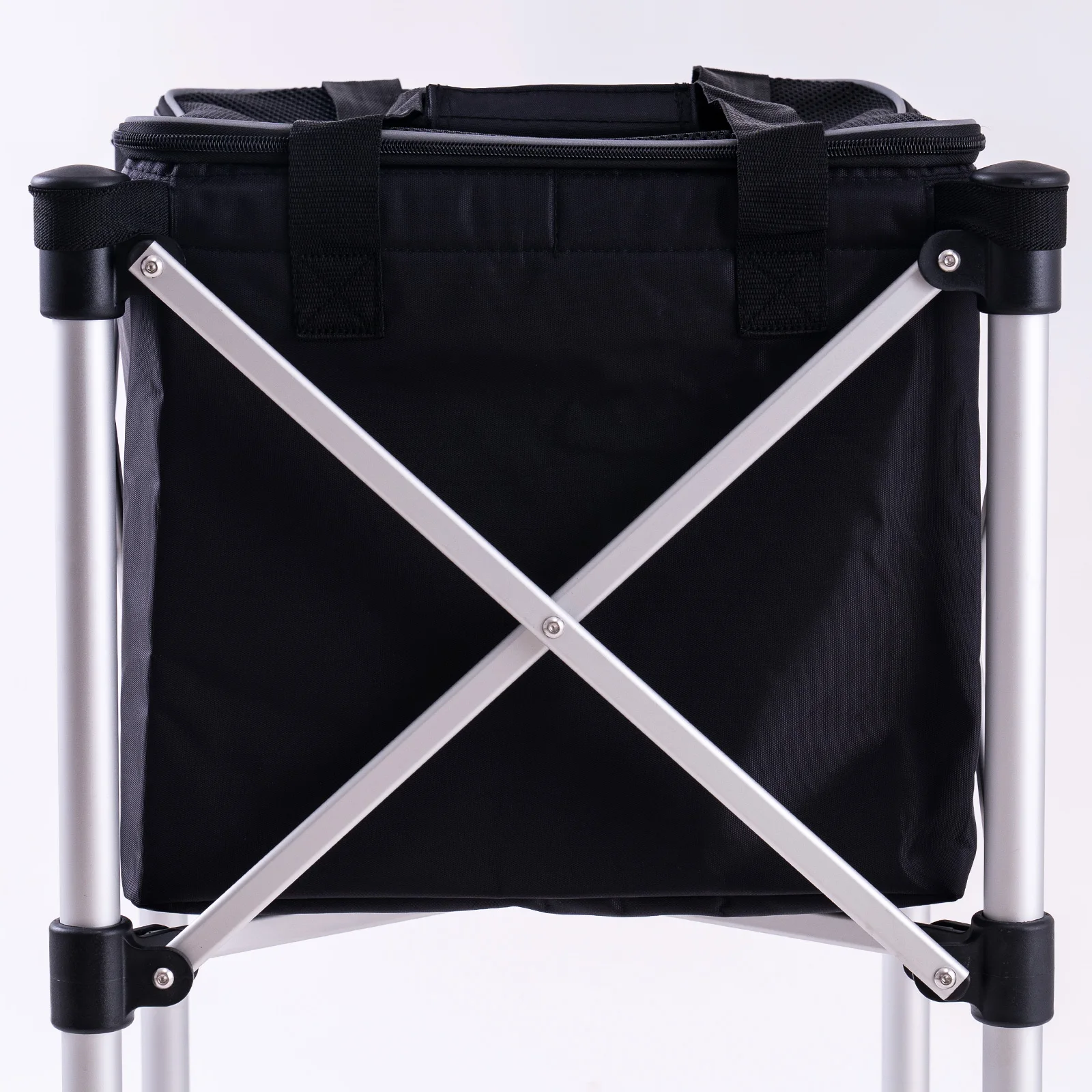 SIBOASI Custom Tennis Ball Cart Basket Holder with Canvas Cover S708