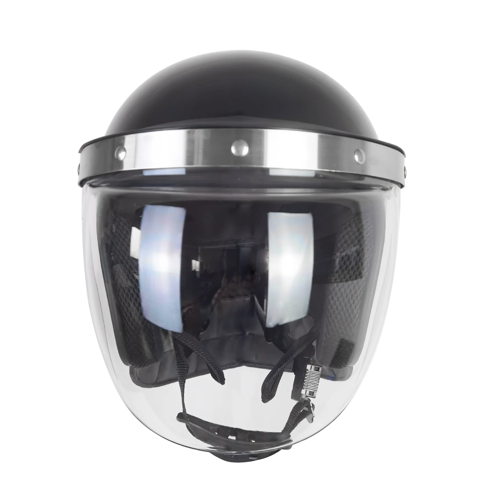 Abs Police And Military Anti Riot Helmet With Visor And Neck Protector Riot Control Helmet Anti Riot Police Gear