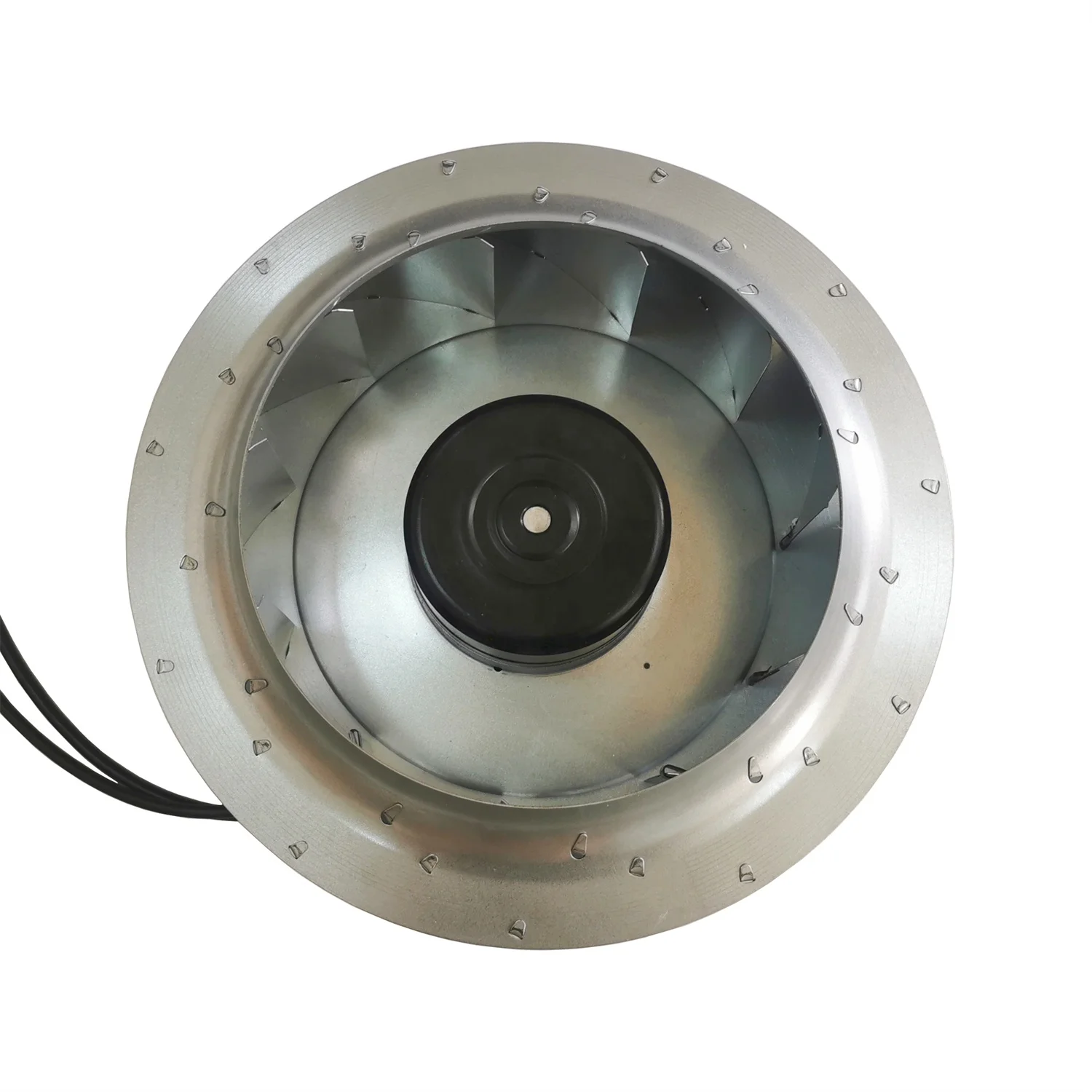 DC 24V 48V backward curved centrifugal fan 310mm brushless impeller