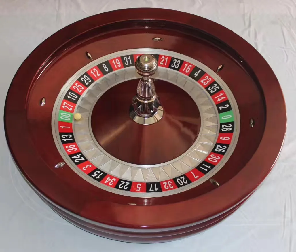 
32' Accessories Professional Casino Roulette Table Factory Roulette Wheel For Gambling Wood Roulette Wheel 