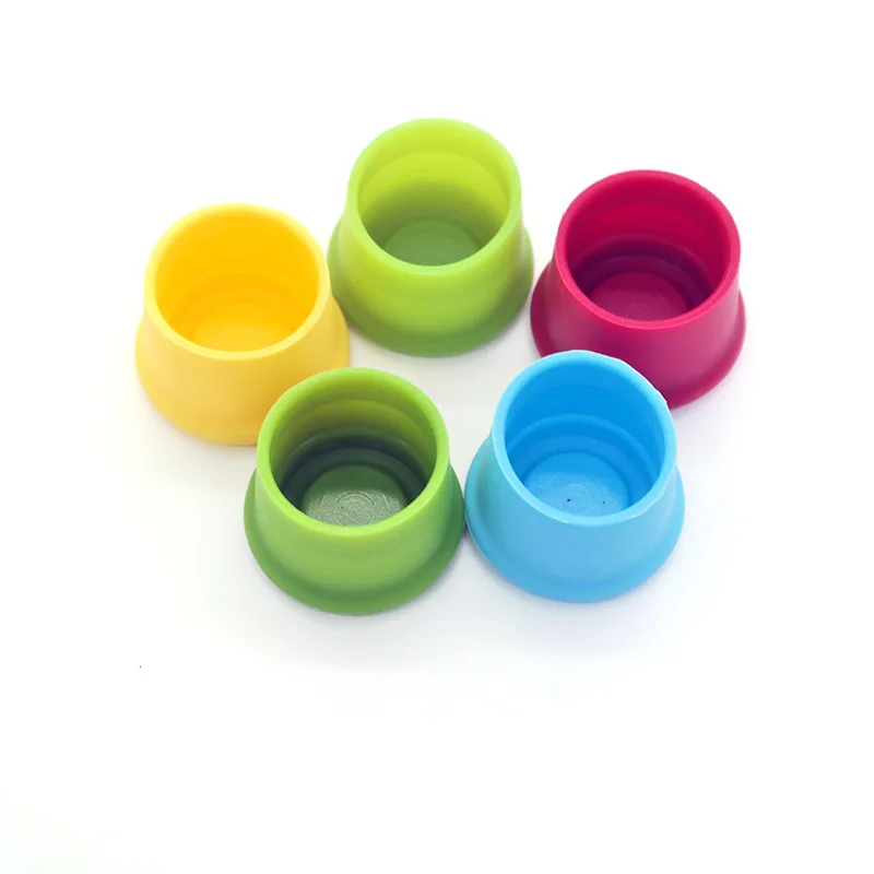 Perfect Wine Gift Accessory Silicone Wine Reusable Caps Stoppers for Wine and Beer Bottles with OEM printing