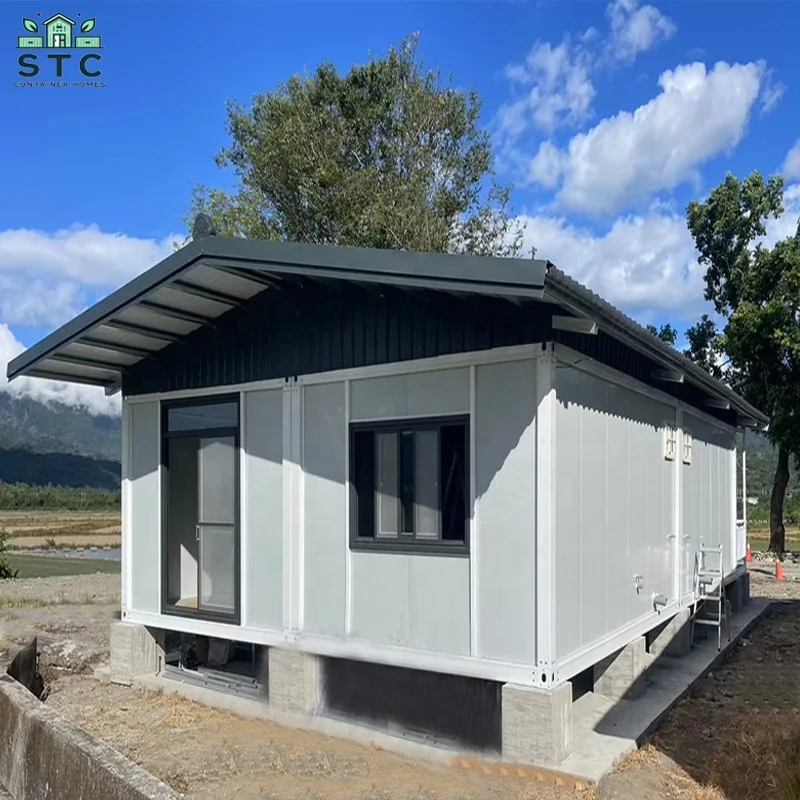 Ready-made 20ft Expandable Prefab Shipping Container House Portable Prefab Mobile Home Modern Prefab Villa House Luxury Hotel