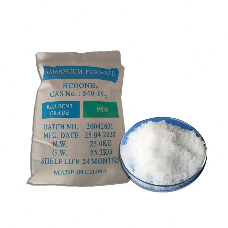 Manufacturer  Good Price  industry grade reagent grade Ammonium Formate