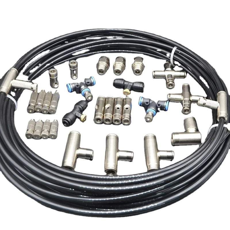 High Pressure Nylon Pipe 1/4' Nylon Tubing for Mist Cooling System