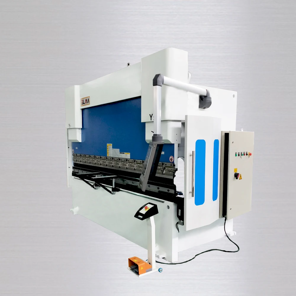  Fully Automatic CNC 4 Axis 200Ton 4000 80t-1250mm DA-69T Press Brake