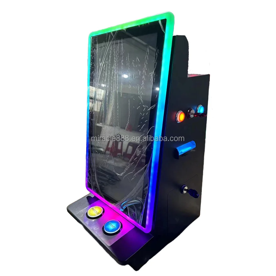 Customized 23.6 Inch Vertical Touch Screen Desktop Button Touch Panel Video Game Machine