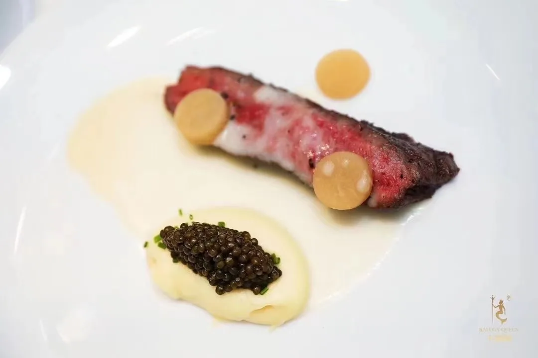 The raresst caviar sturogen roes