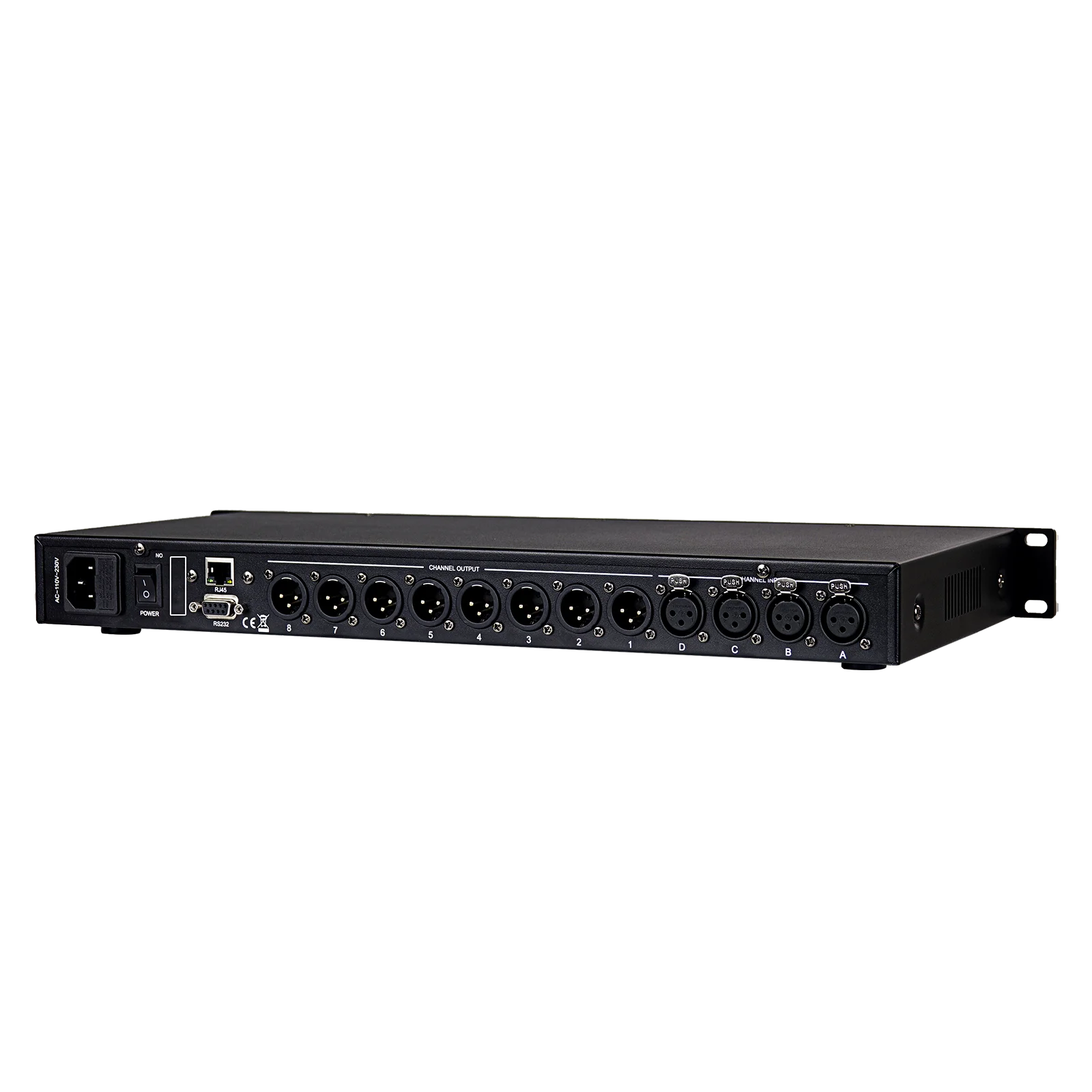 LD448 Professional Dj Sound System Digital Speaker Management DSP Crossover Audio Processor FIR 4 in 8 Out DSP Speaker Processor