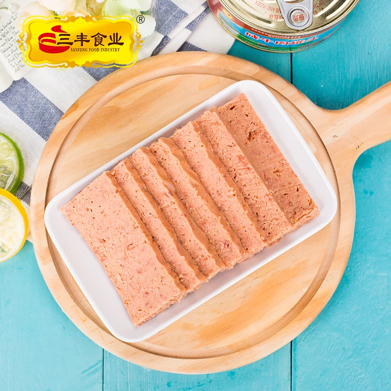 Custom ODM/OEM Free Sample Premium Quality Halal Beef Canned Luncheon Meat Corned Beef Tin Canned