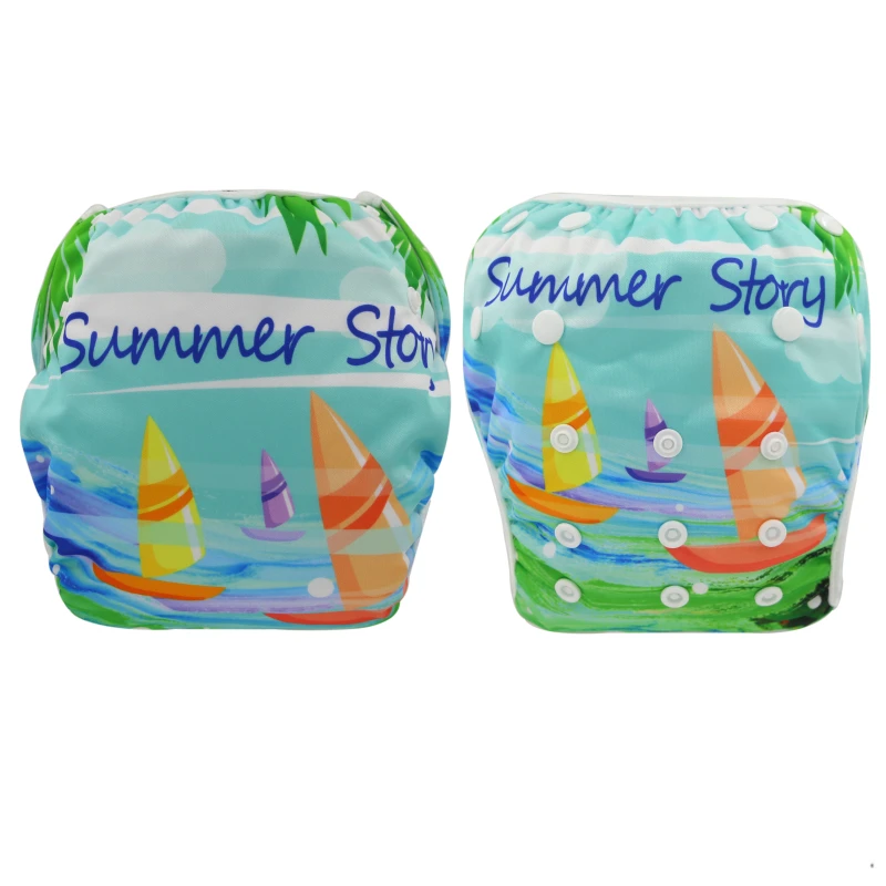 Ohbabyka breathable one size china swimwear baby swimming diapers