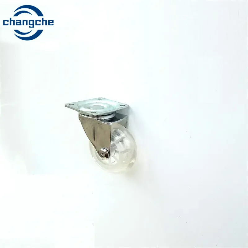 Lockable Bearing Plate Caster Wheels with Brakes 360-degree Swivel Casters for Furniture and Workbench Cart
