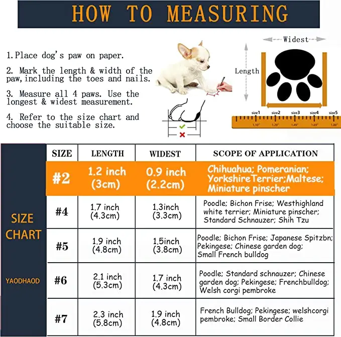 Elastic Strip Waterproof Anti Slip Paw Protector Reflective Dog Boots Dog Shoes for Pet Dog Cat