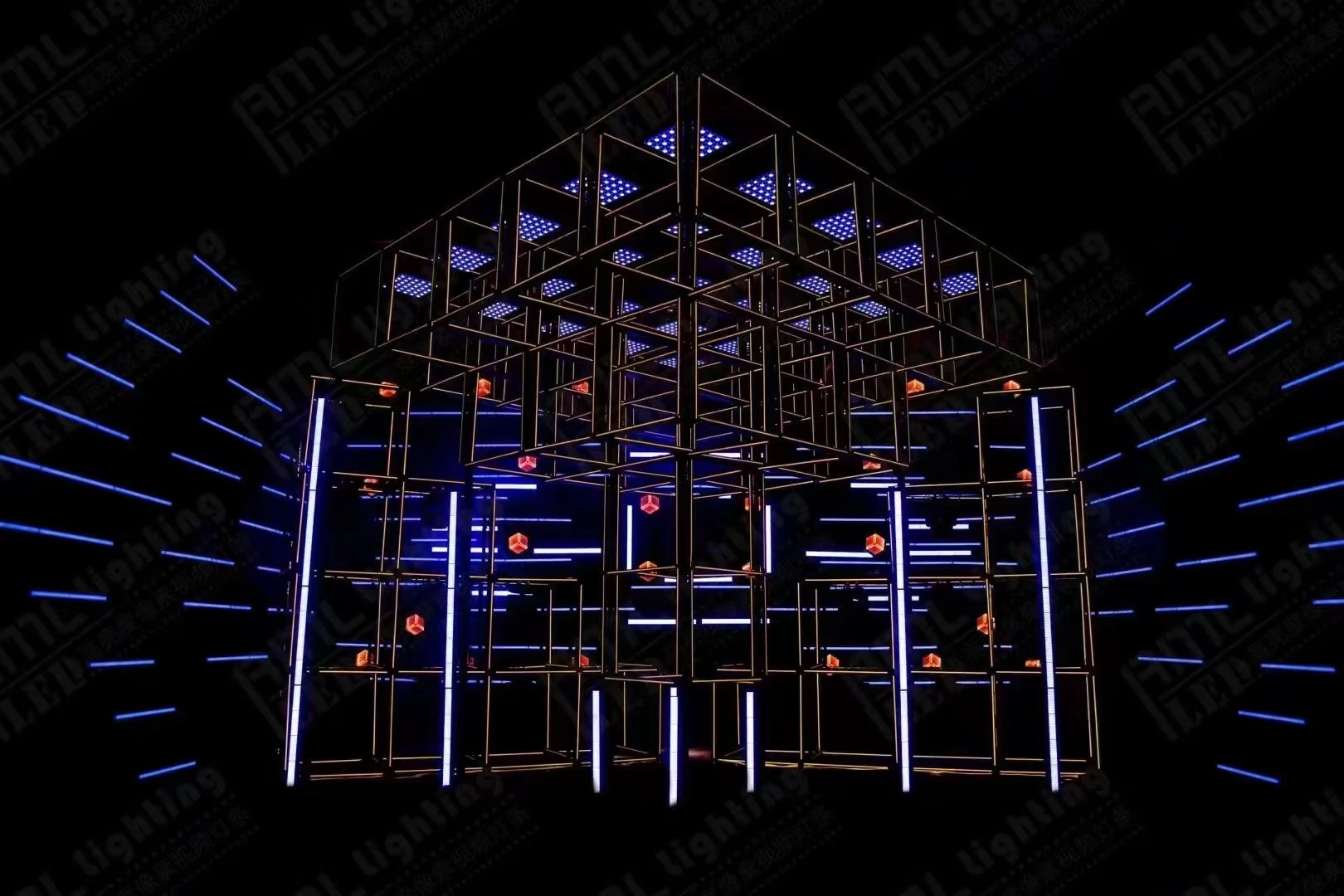 Stage event Lighting Bar DJ Ceiling Club LED rgb 5050 Pixel Light Bar