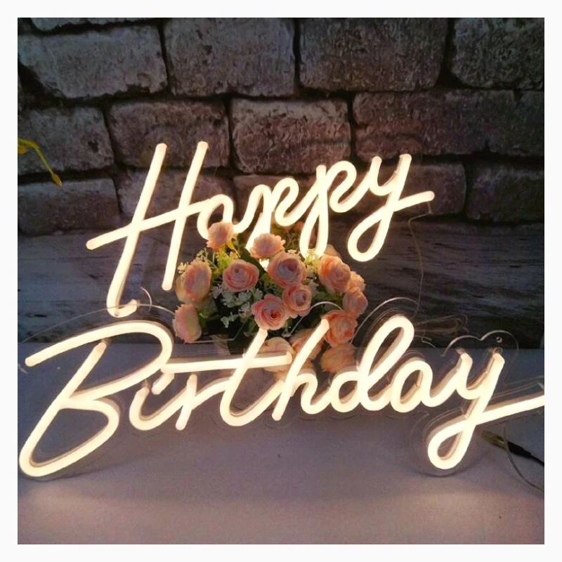 Неоновые светильники, светящиеся надписи на заказ, наружный светодиодный рекламный щит, настенное украшение, буквенный дизайн, Рекламные Знаки