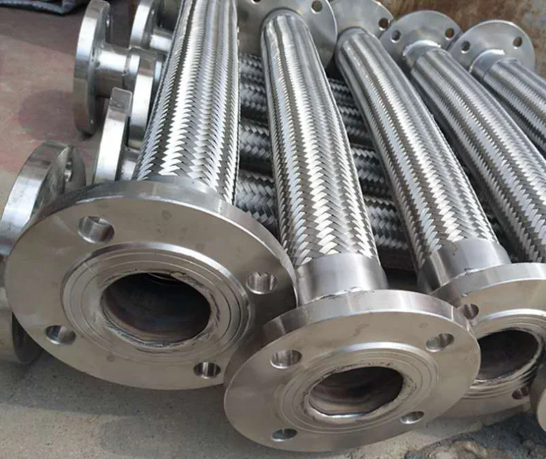 High Pressure Metal Braided Hose SS304 Stainless Steel Flexible Pipe stainless steel braided hose dimensions