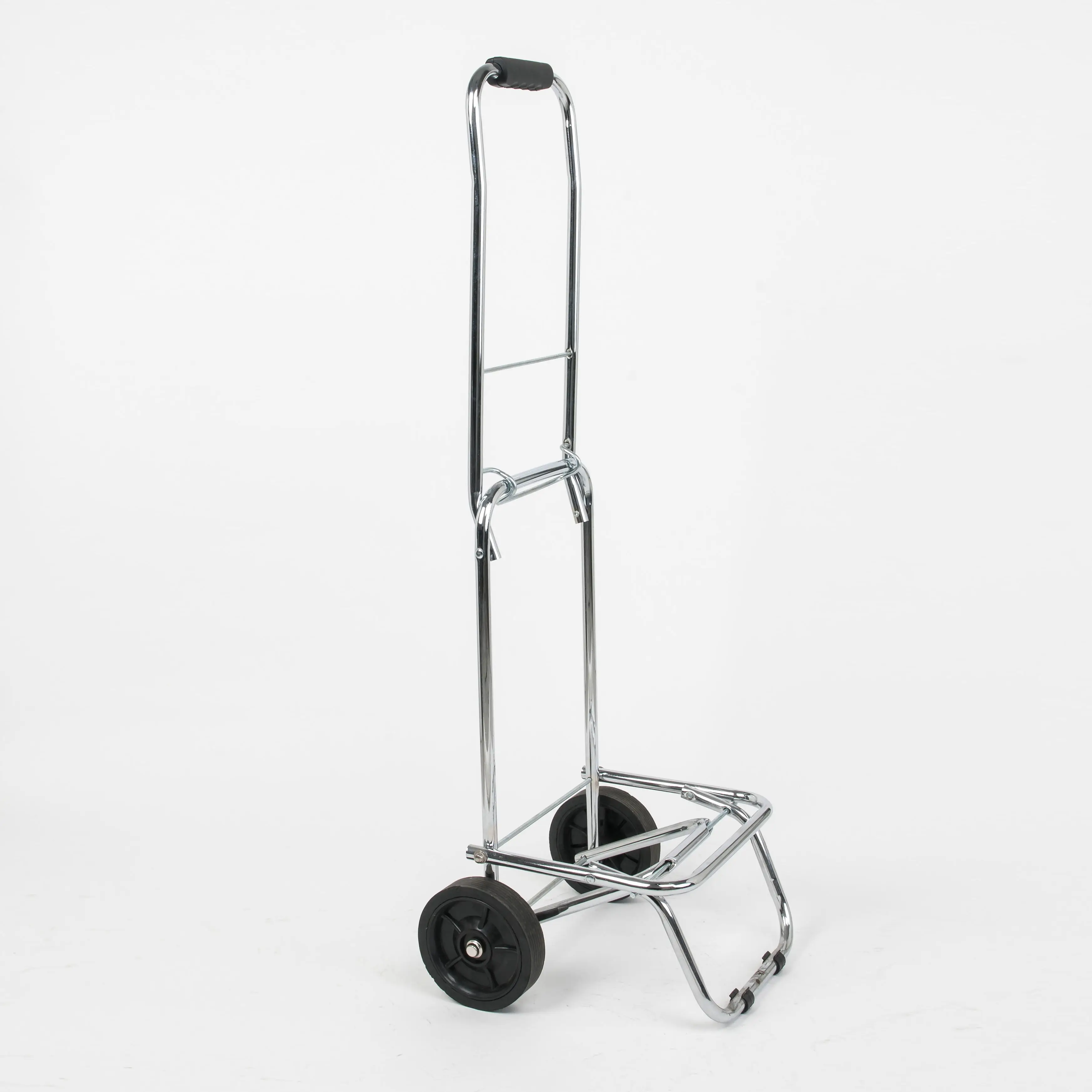 High Quality Folding Trolley Shopping Cart Manufacture Rubber Wheel Plastic Shopping Trolleys