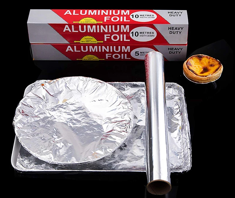 8011 1235 Aluminum Foil Recyclable Material Food Packaging Foil Paper in Rolls