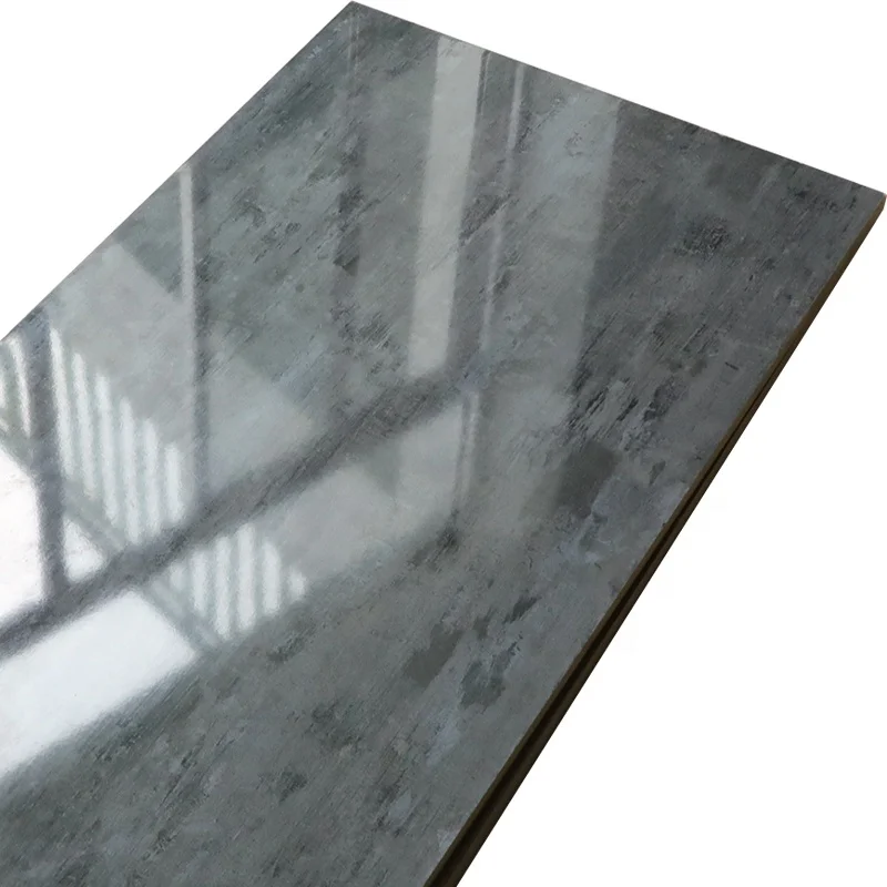 1220*2440*18mm High Gloss white color UV MDF Board for Kitchen cabinet