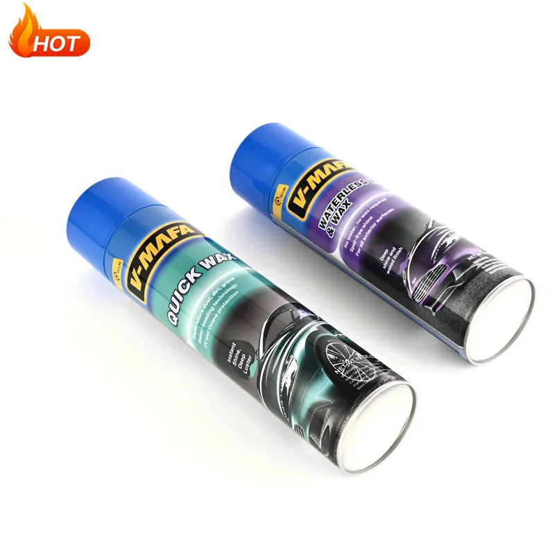 Оптовая продажа с фабрики салона полирующий агент экологически чистый яркий ремонт приборной панели Спрей очиститель 450 мл