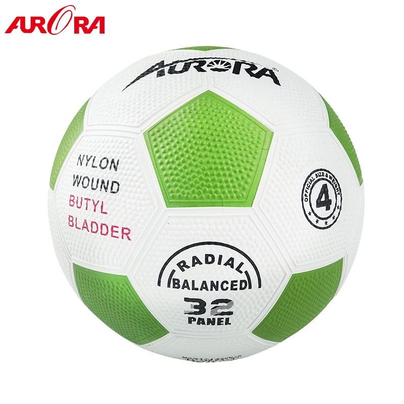 Hot sales Rubber custom soccer ball size 4 sport football