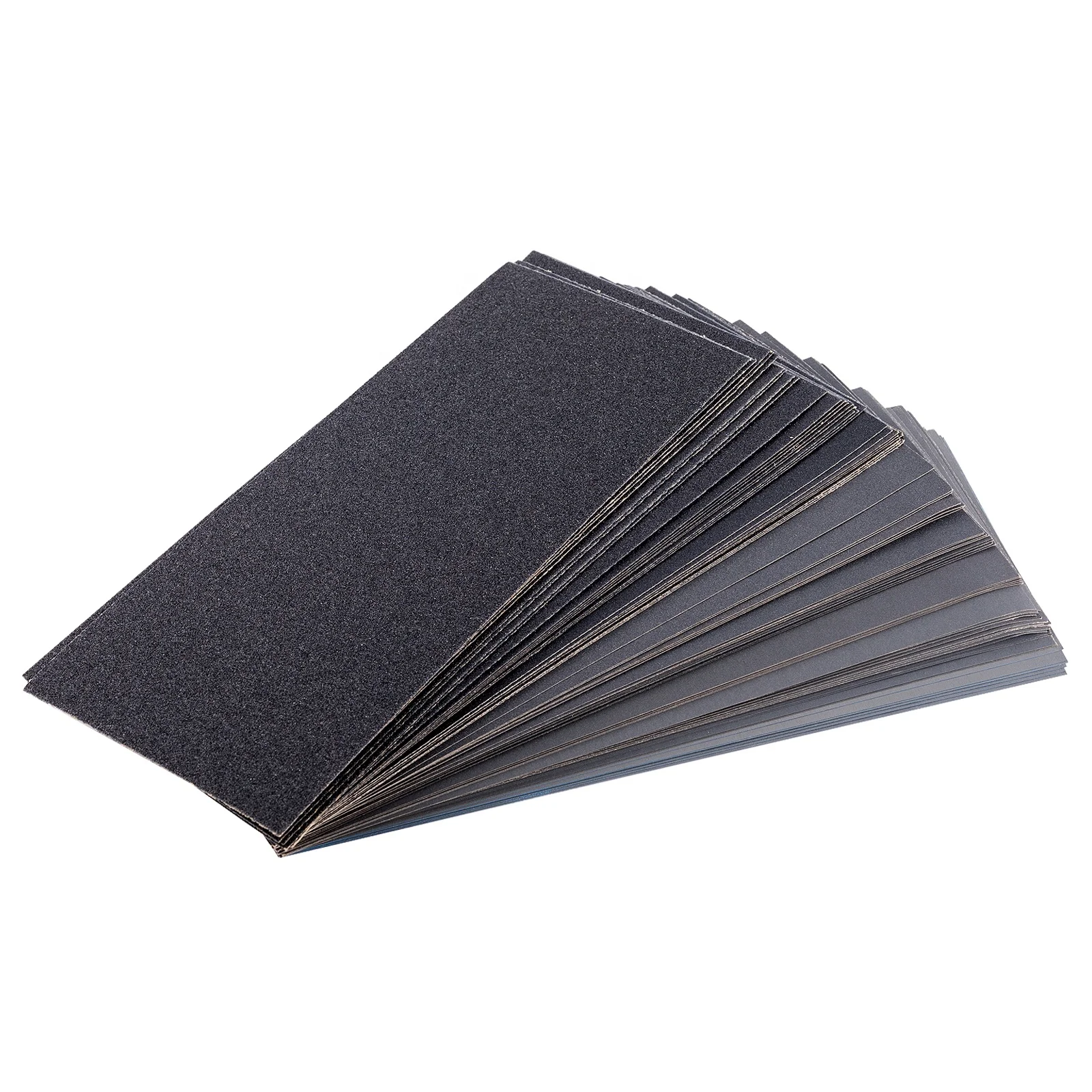 SUGETOOLS wholesale price 70pcs mirka hook and loop car headlight sand paper sheet for wood 120 to 3000 grit