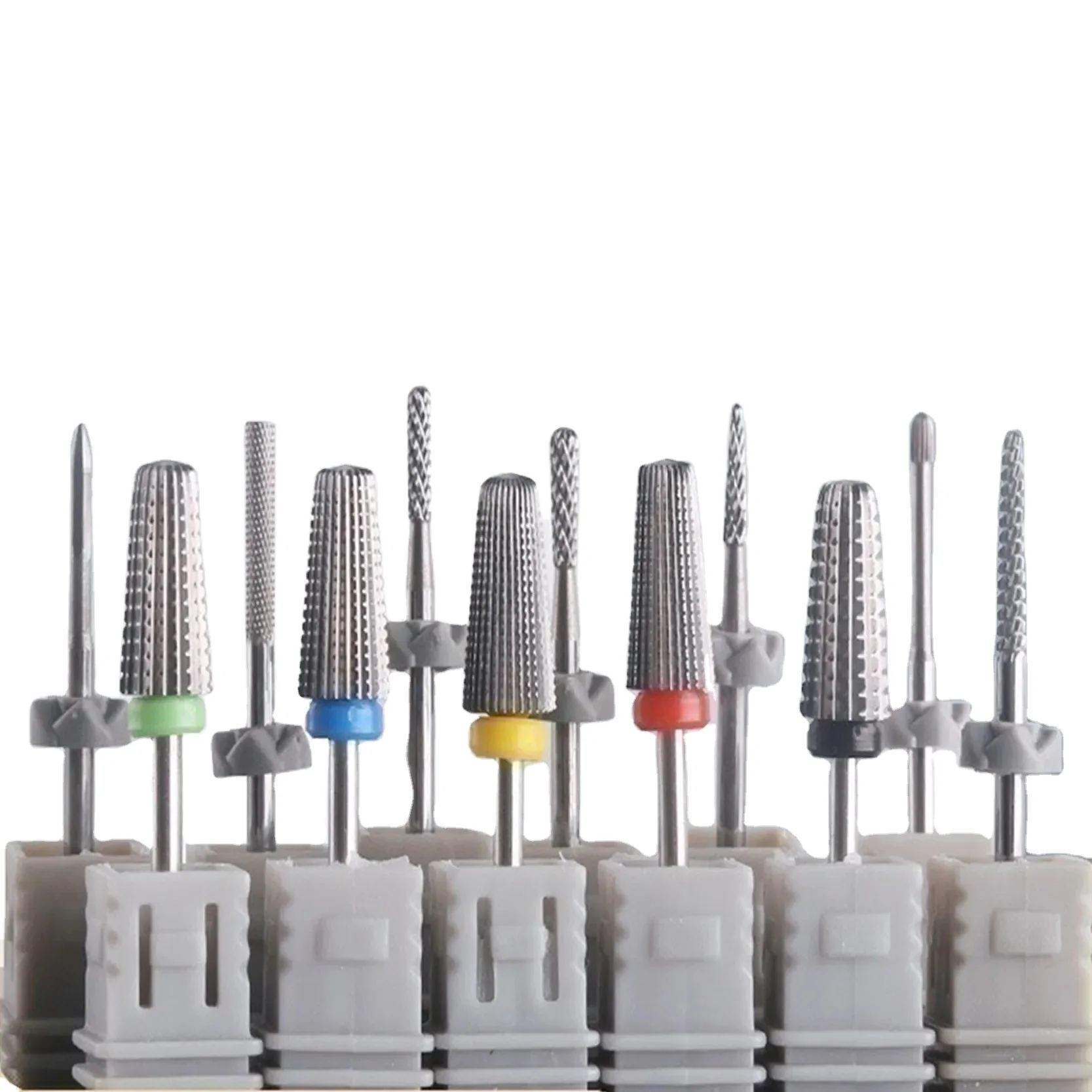 High Quality Carbide Diamond Nail Drill Bits For Electric Drill Manicure Pedicure Milling Cutter Accessory