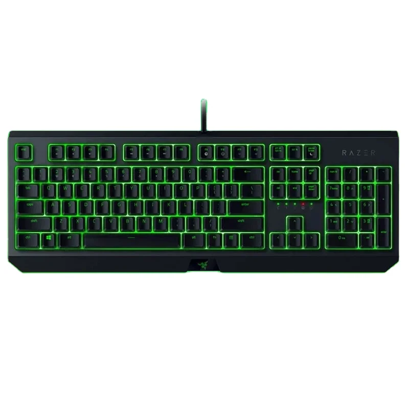 Original Razer BlackWidow Essential Mechanical Gaming 104 Keyboard, Green Mechanical Switches, LED Backlighting