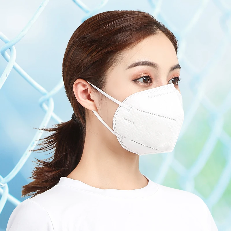 3D KN95 safety dust face maskes faceshield petit facemask disposable respirators & masks kn95 5ply mask mouth covering breather