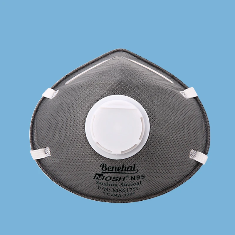 N95 particulate respirator mask NIOSH Approved Dust Mask Face Mask model 6175L Factory Supply