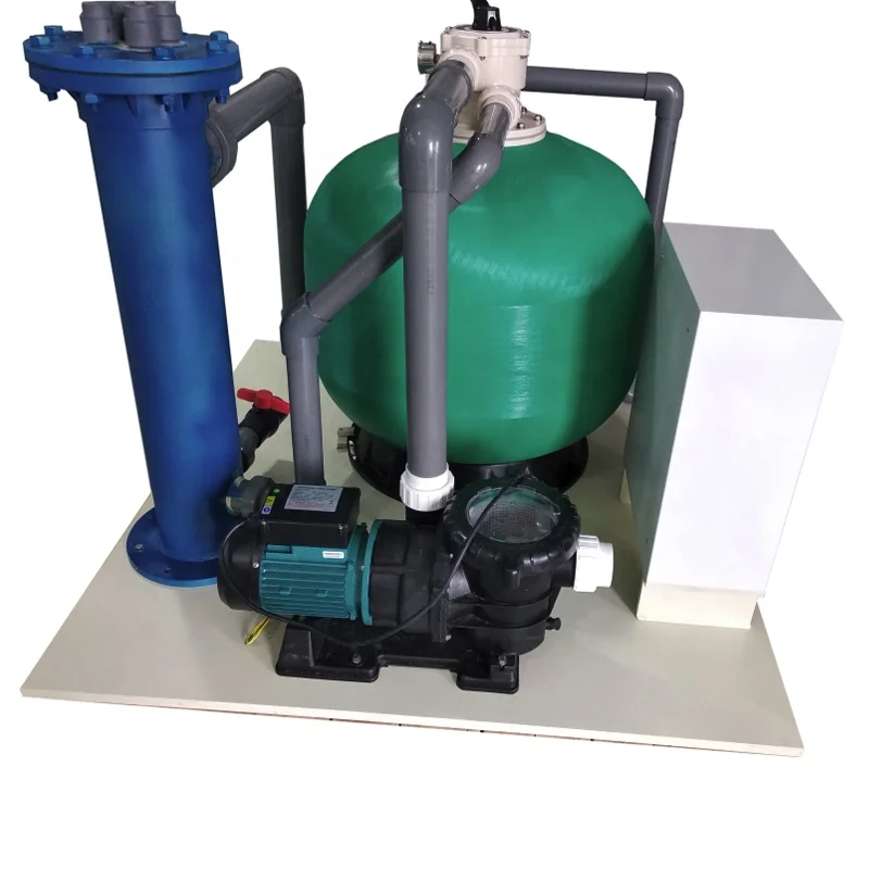 Fish farm water treatment filtration systems machine nursery raw