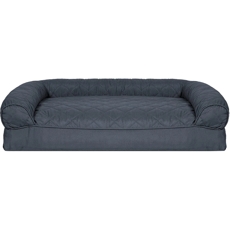 Cooling Pet Bed Dog Couch Large Bolster Sofa Machine Washable Waterproof Soft Cat Dog Bed for Large Dogs