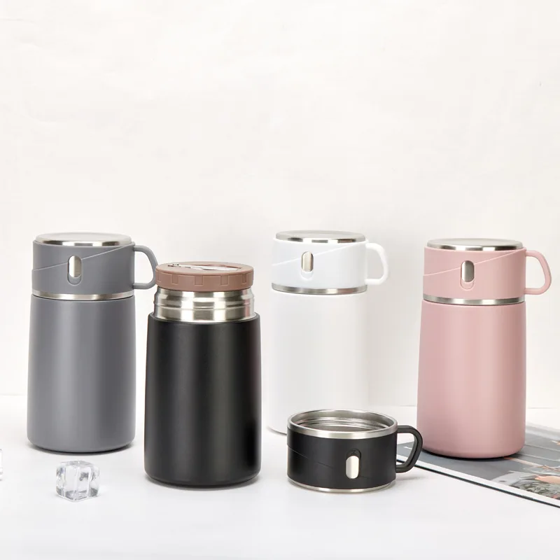[JT-FD800]Portable 800ml Large Capacity Double Wall Stainless Steel Insulated Vaccum Food Thermos Soup Thermal Jar Food Flask